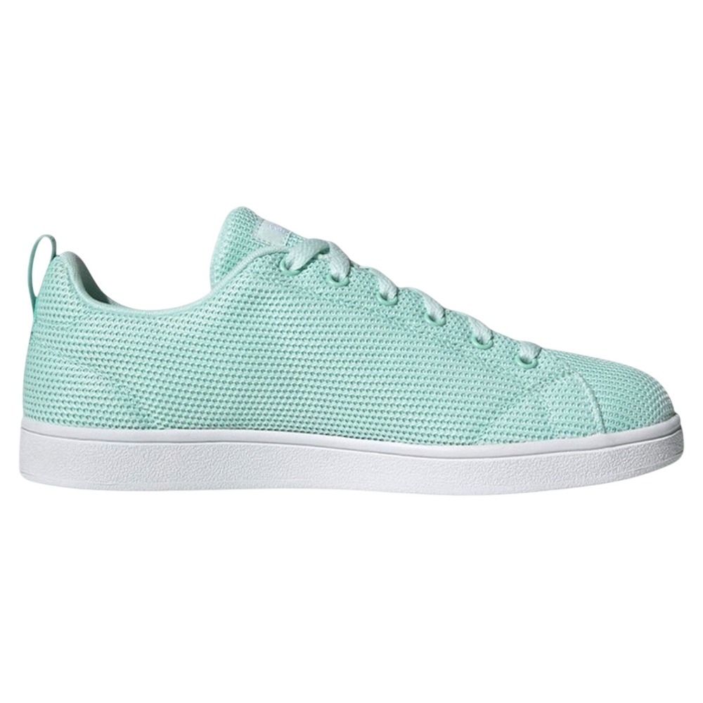 Adidas VS Advantage CL Womens Size 10 Shoes Mint Green Mesh  Sneakers White Sole